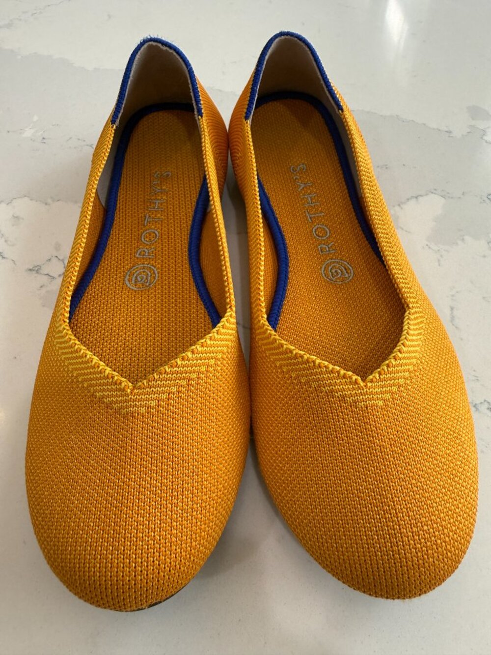 Rothy Flats Sunshine Yellow